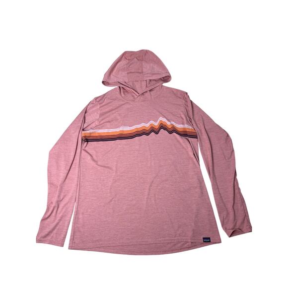 Patagonia Sweaters - Patagonia Womens Cap Cool Daily Graphic Hoodie Size Large